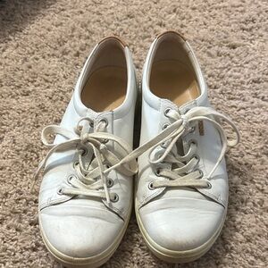 Ecco women’s leather sneakers sz 8